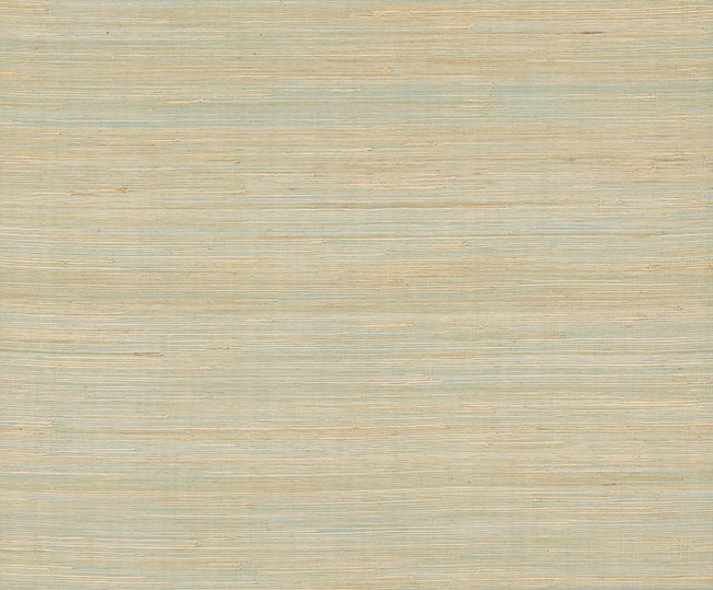 Horizontal Jute Seaglass grasscloth wallpaper by Ronald Redding – YGL7070