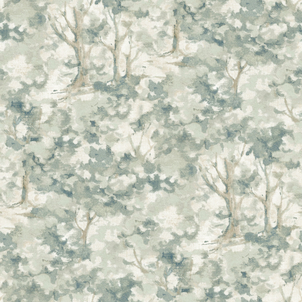 Thicket Teal Forest Wallpaper by Chesapeake