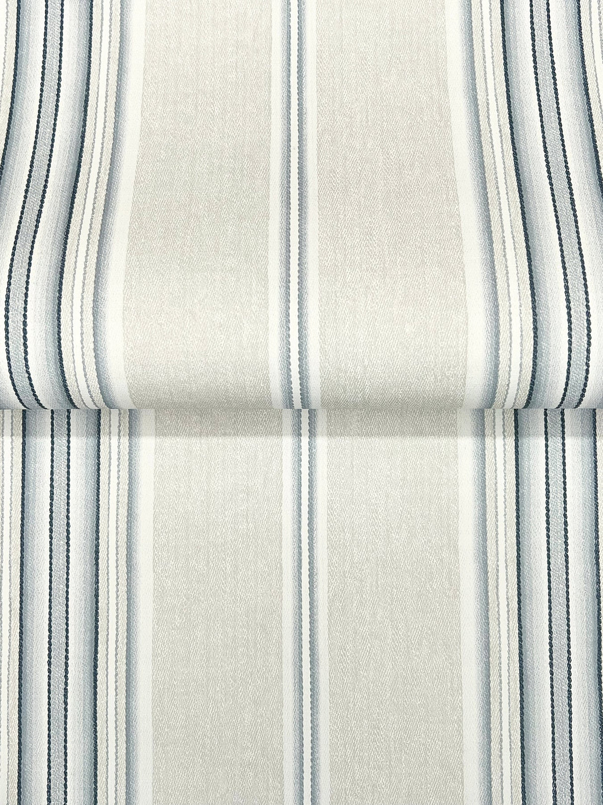 Calvados Blue by Chesapeake Linen Stripe Wallpaper – Brewster Home Fashions 4169-83123