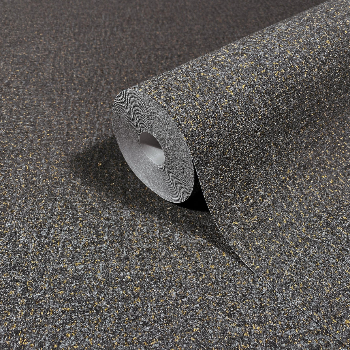 Garden Stone Charcoal by Antonina Vella Textured Wallpaper- York Designer Series MA35520