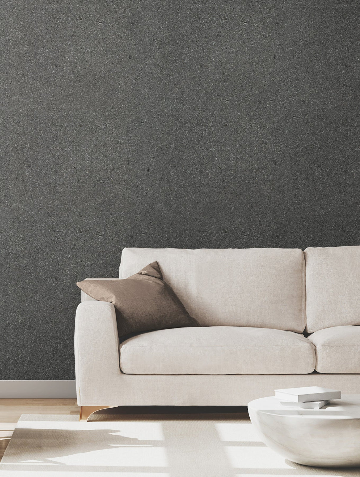 Brilliant Mica Black by Ronald Redding Glittering Wallpaper – York Designer Series VR1500