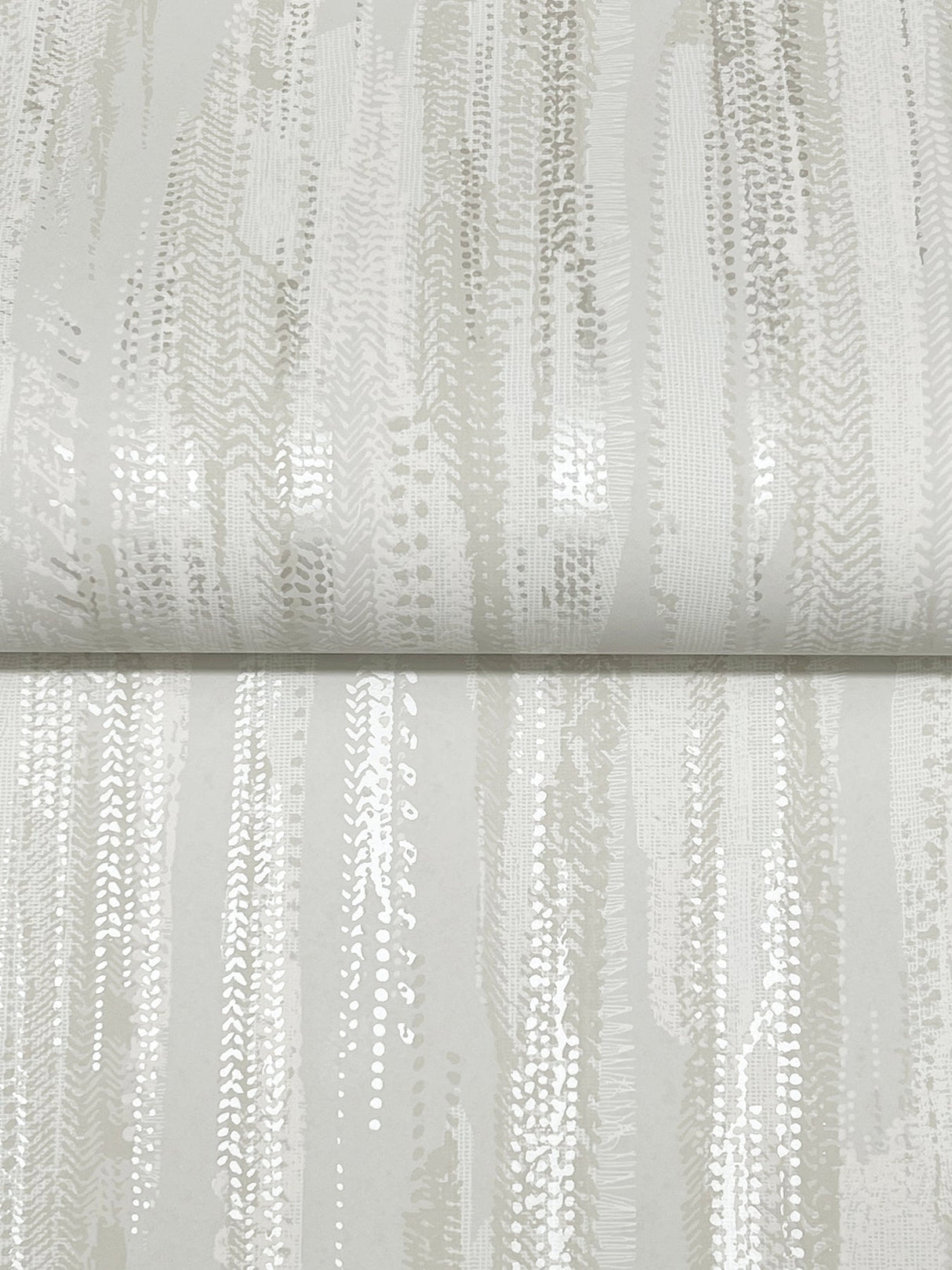Tribeca Dove by Ronald Redding Texture Stripe Wallpaper- York Designer Series VR1525