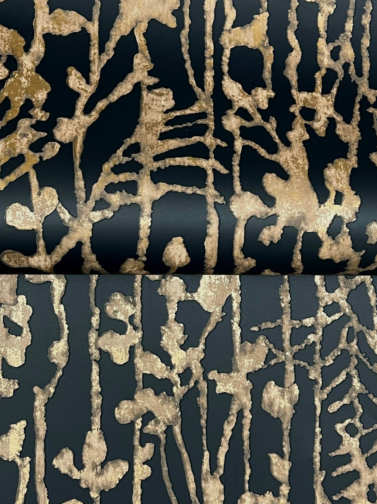 Filigree Black by Ronald Redding Abstract Wallpaper – York Designer Series VR1562