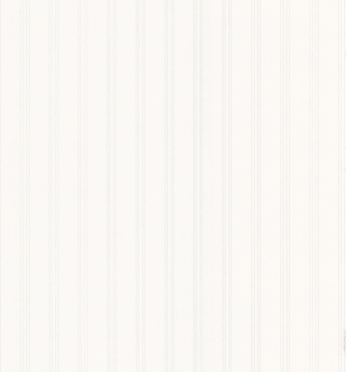 Braques Paintable Panel Wallpaper by Brewster - 148-59016, Traditional Wood Panel Stripe Design in Paintable White