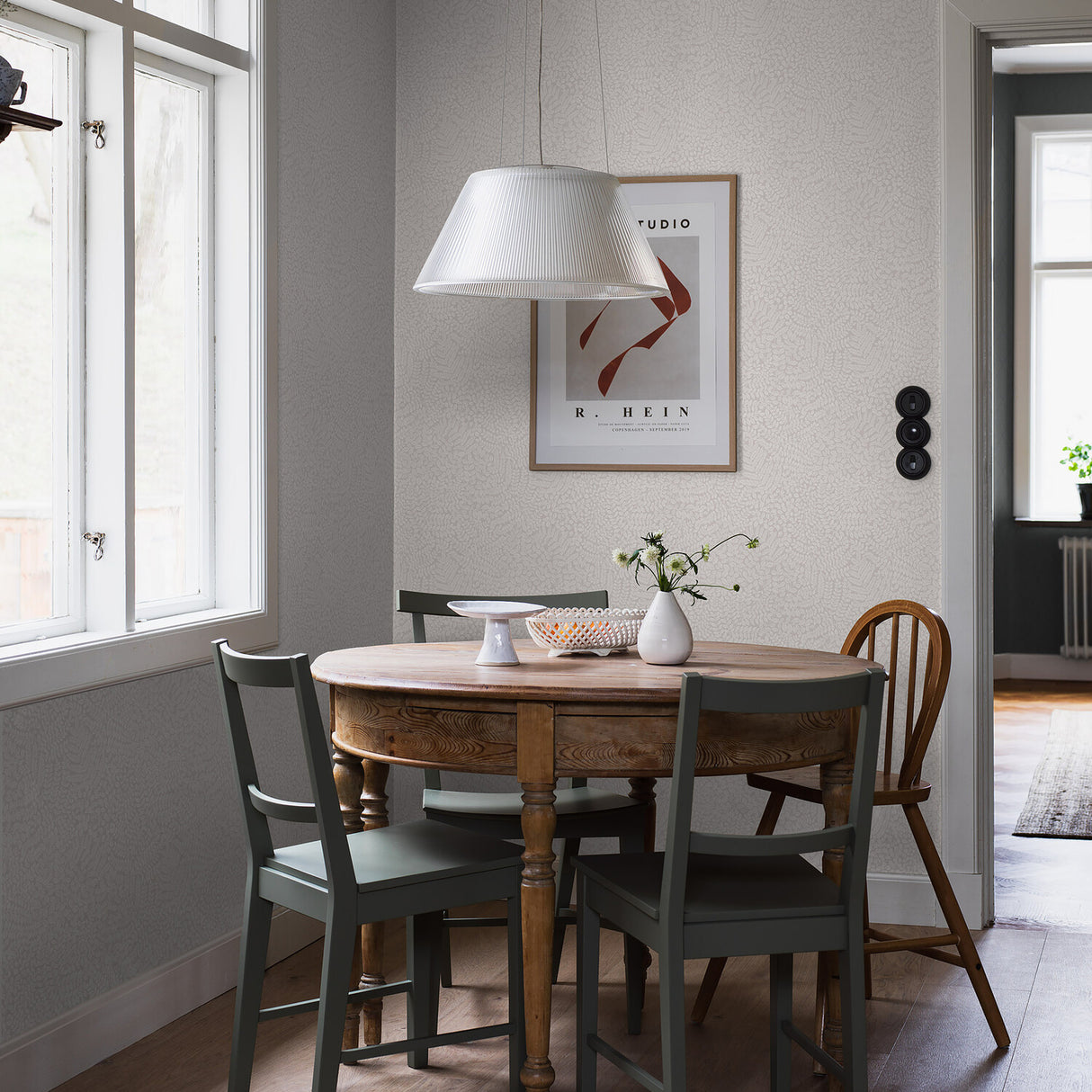 Bladverk Stone by Boråstapeter Botanical Wallpaper – Schumacher 2018