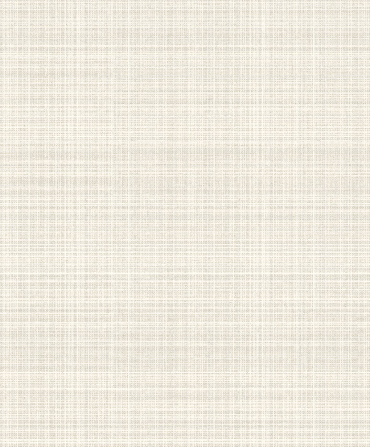 Metallic ivory crosshatch linen texture wallpaper