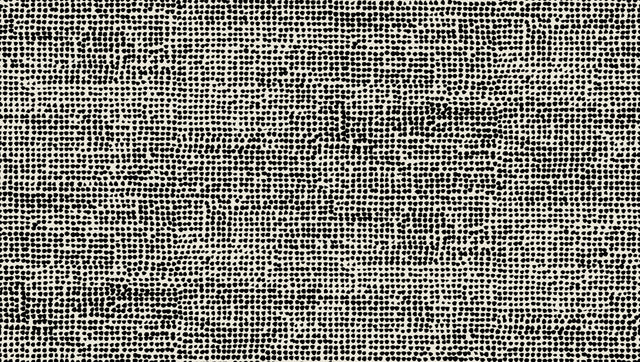 Orkanen Ebony and Greige abstract dot wallpaper by Marimekko