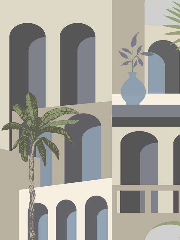 Monte Vista Seaside Wallpaper MT5619 by York Wallcoverings