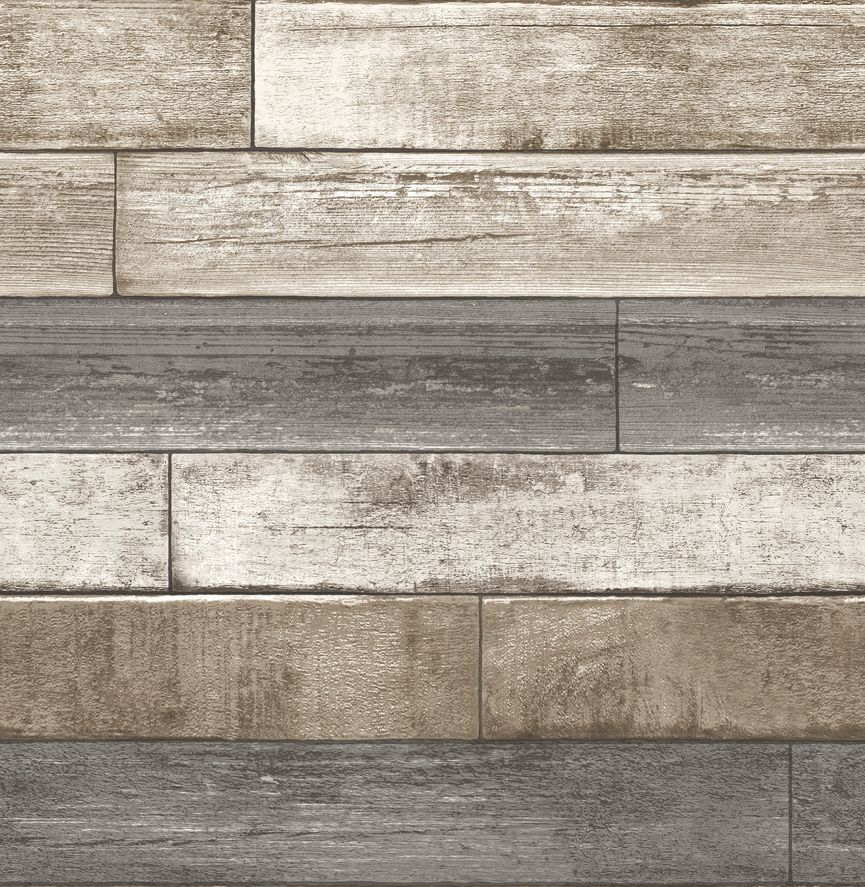 Grey Weathered Plank Wallpaper by A-Street Prints - Reclaimed Collection 2701-22345