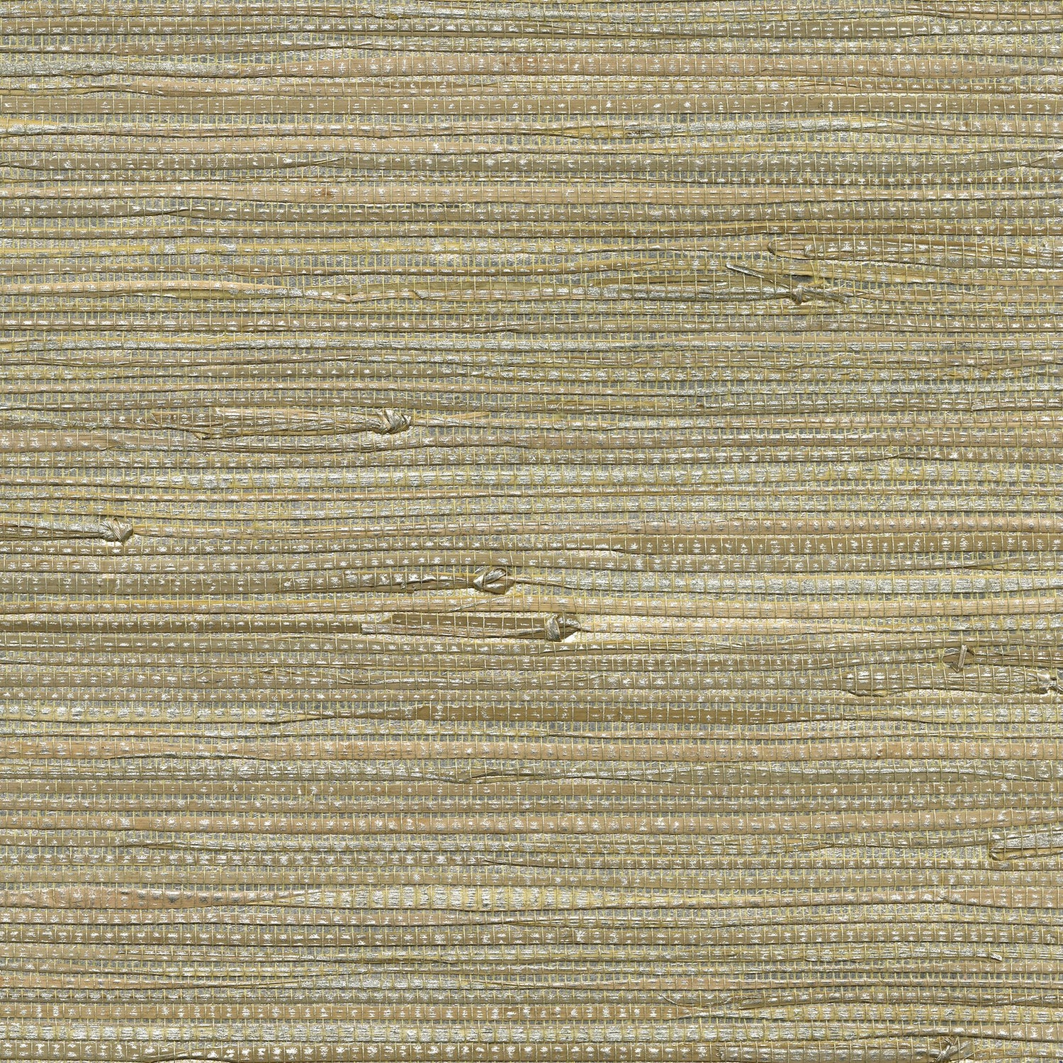 Iriga Platinum Grasscloth Wallpaper