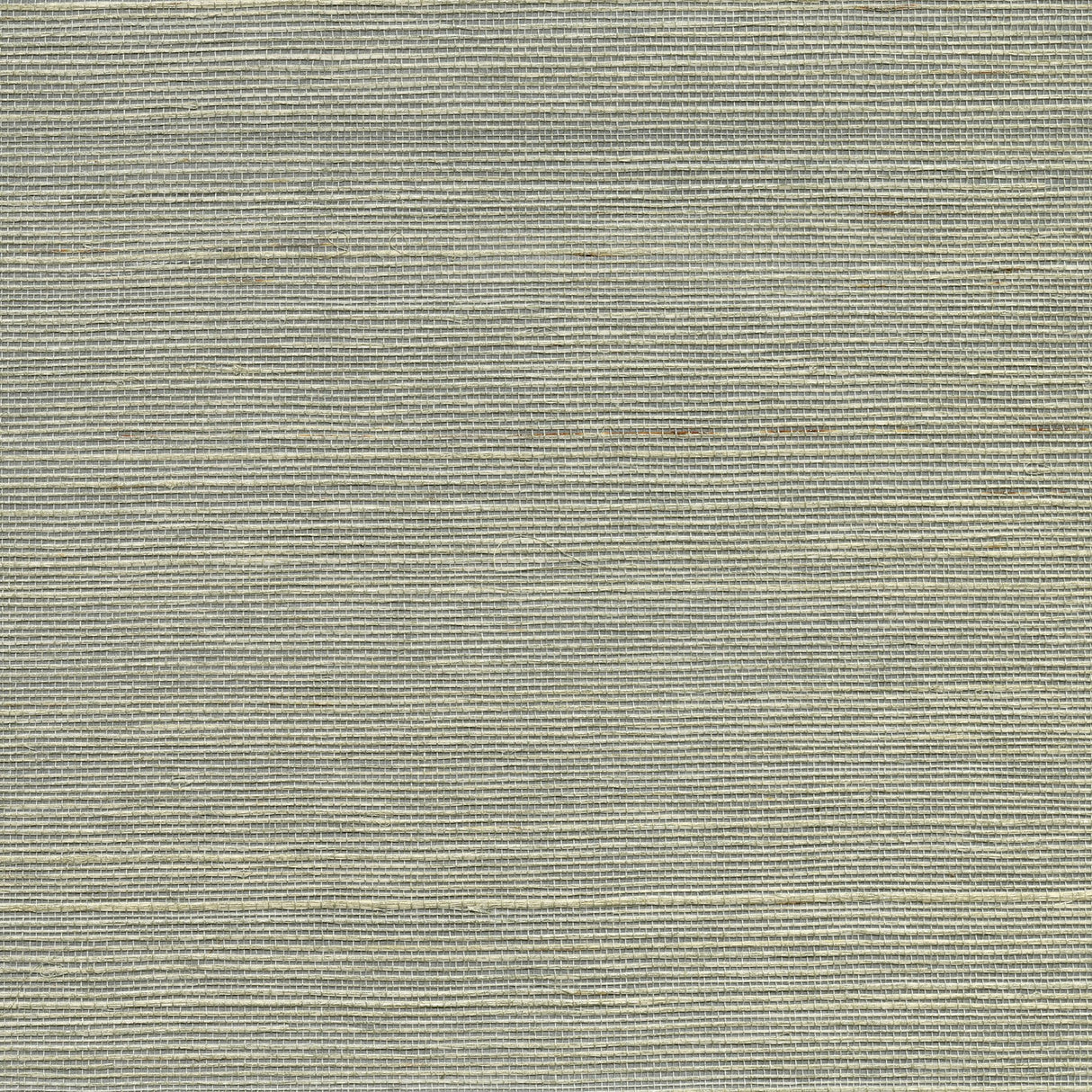 Lucena Grey Sisal Grasscloth Wallpaper with Organic Texture - Kenneth James 2732-80003