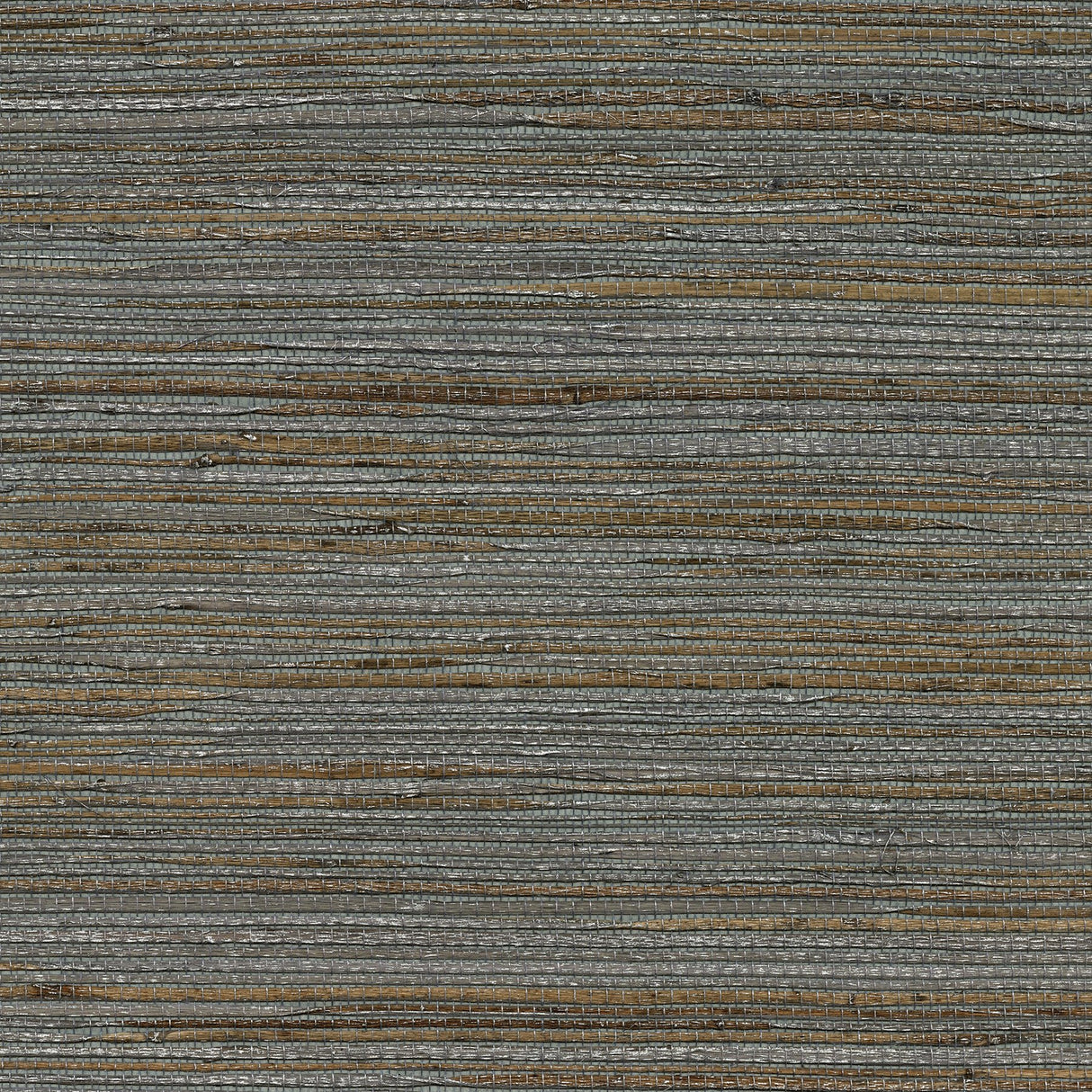 Shandong Slate Ramie Grasscloth Wallpaper with Organic Textures - Kenneth James 2732-80085