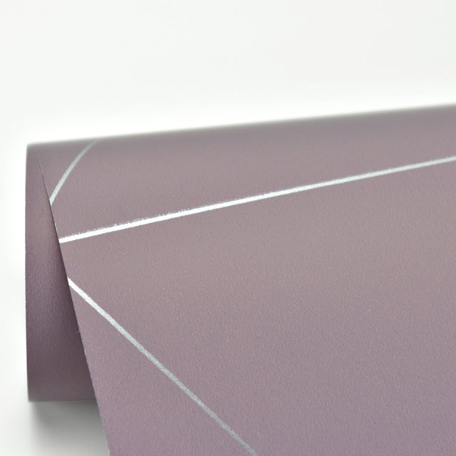 Twilight Purple Geometric Wallpaper