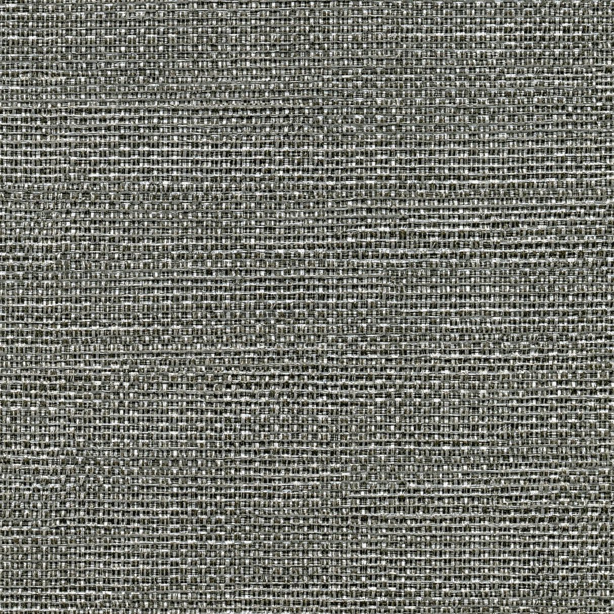 Bohemian Bling Black Woven Texture Wallpaper with Metallic Fabric-Backed Vinyl - Warner 2807-8030