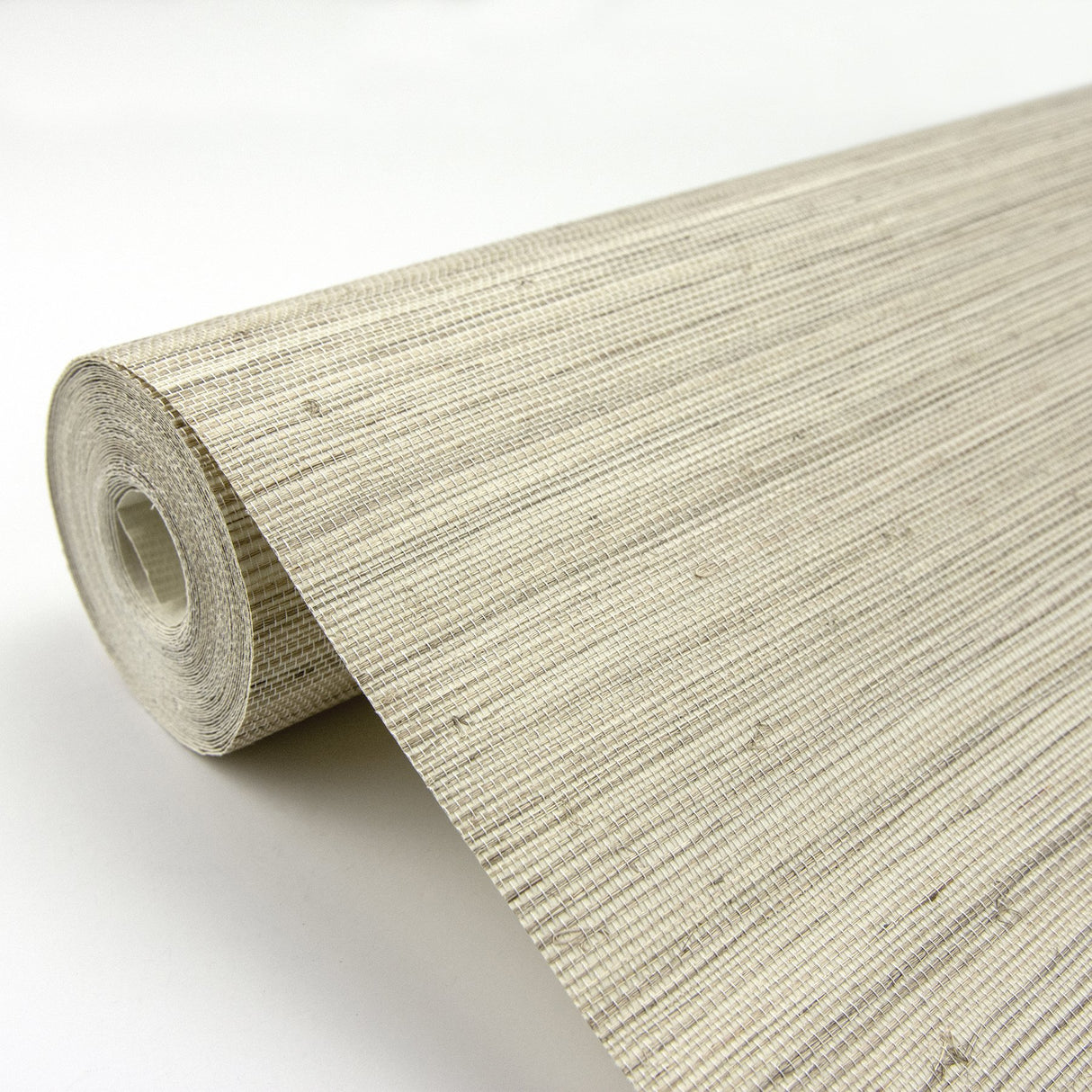 Changzou Beige Grasscloth Textured Wallpaper with Traditional Texture Pattern - A-Street Prints 2829-80009