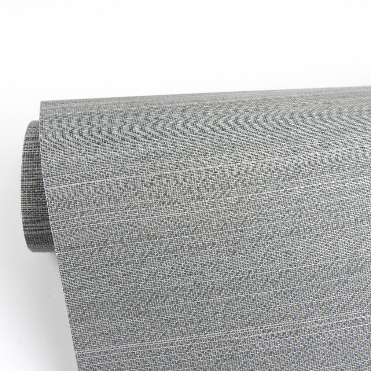Binan Grey Grasscloth Wallpaper with Textured Woven Pattern - A-Street Prints 2829-80043