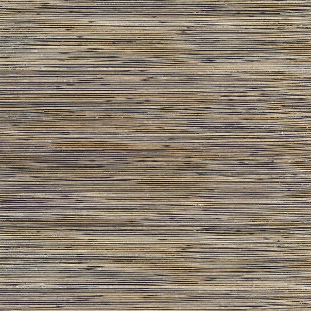 Surin Metallic Grasscloth Wallpaper in Metallic Pewter and Beige Texture Pattern - A-Street Prints 2829-82032