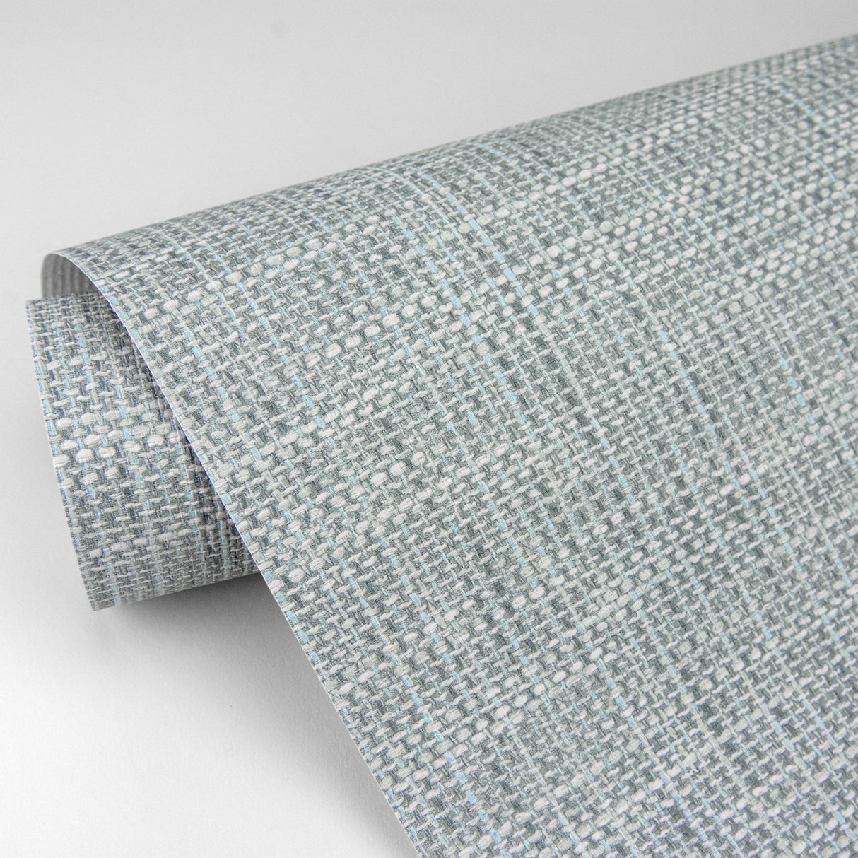 In The Loop Sage Faux Grasscloth Textured Wallpaper with Traditional Faux Effects Pattern - A?Street Prints 2829-82060