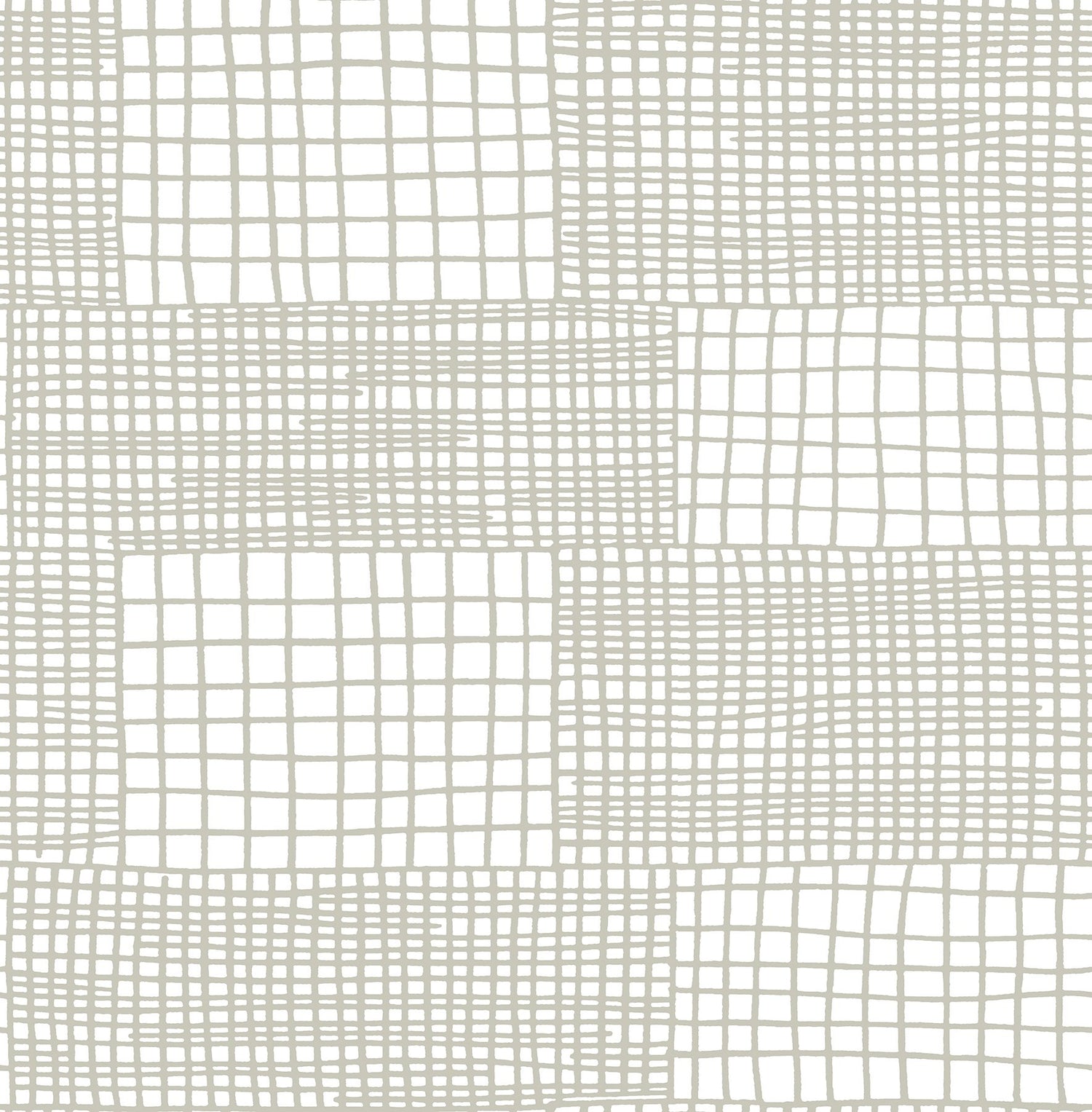 Maxwell Grey Geometric Wallpaper with Abstract Modern Grid Pattern - A-Street Prints 2903-25821
