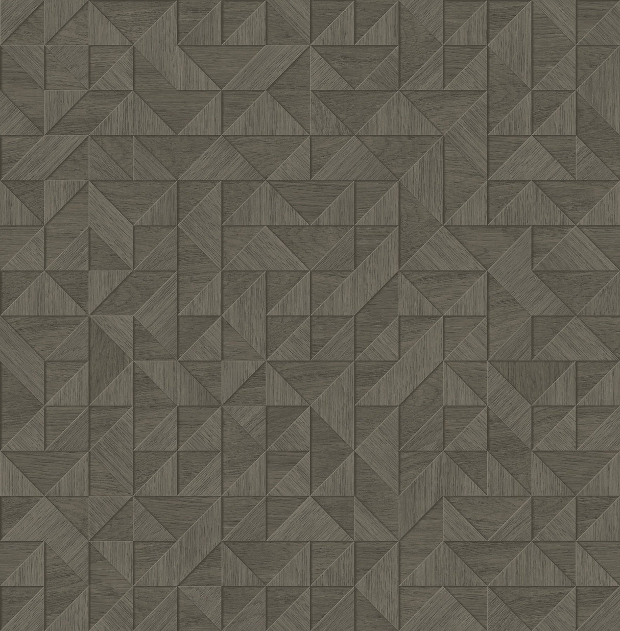 Gallerie Taupe Geometric Wood Wallpaper with Modern Geometric Wood Pattern - A-Street Prints 2908-25327