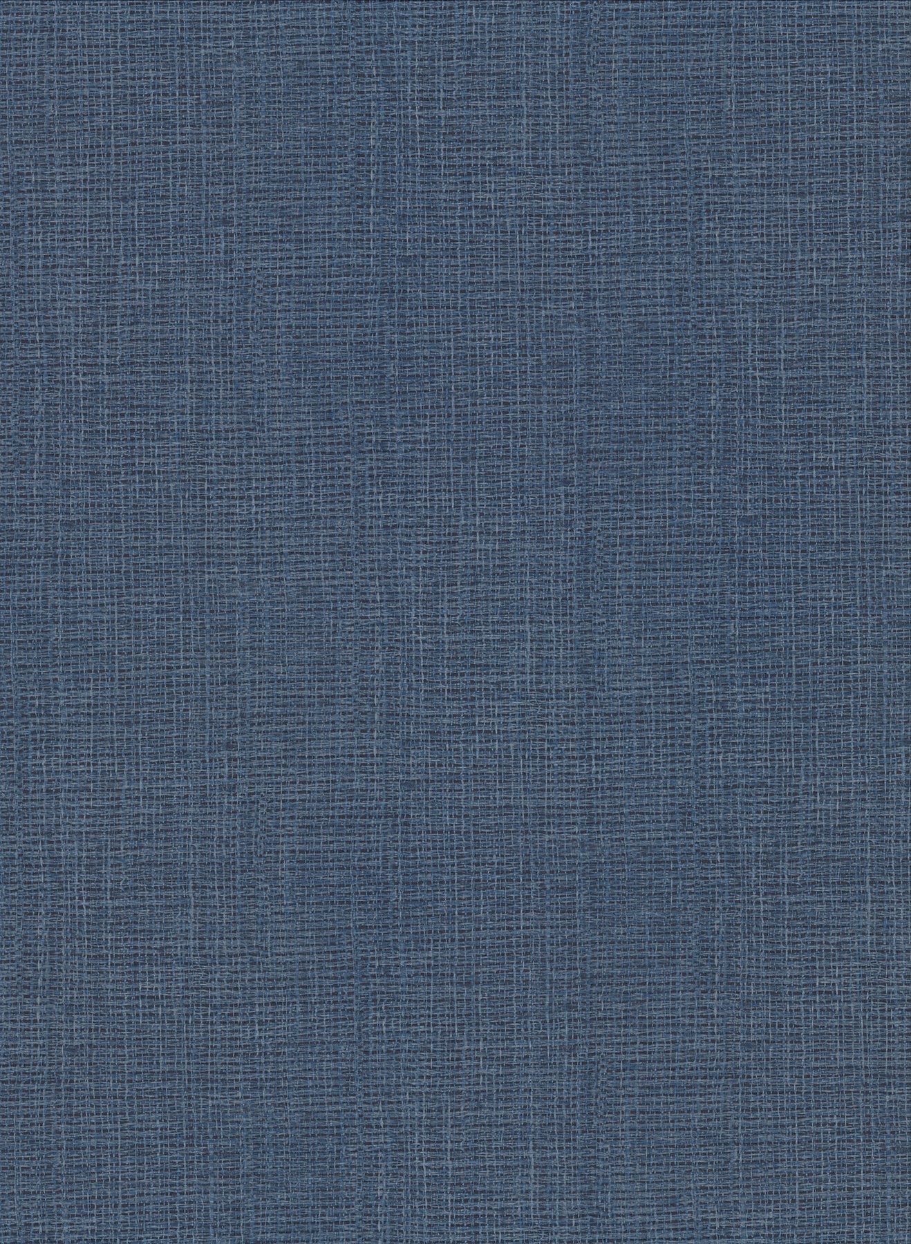 Claremont Indigo Faux Grasscloth Wallpaper
