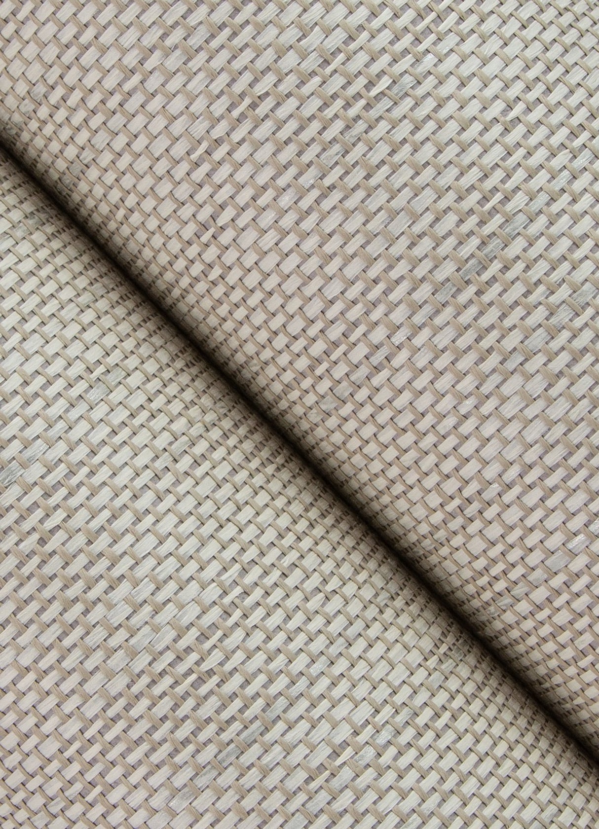 Gaoyou Beige Paper Weave Grasscloth Wallpaper, Fabric & Woven Textures - A-Street Prints 2923-80092