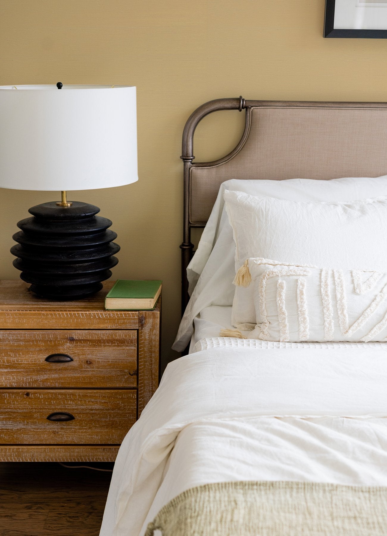 Weici Apricot Sisal Grasscloth Wallpaper with Texture Pattern - A-Street Prints 2923-88052