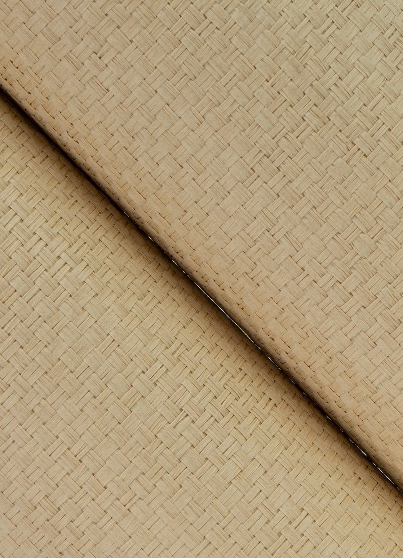 Peizhi Khaki Basketweave Wallpaper with Textured Paper Weave Grasscloth - A-Street Prints 2923-88071