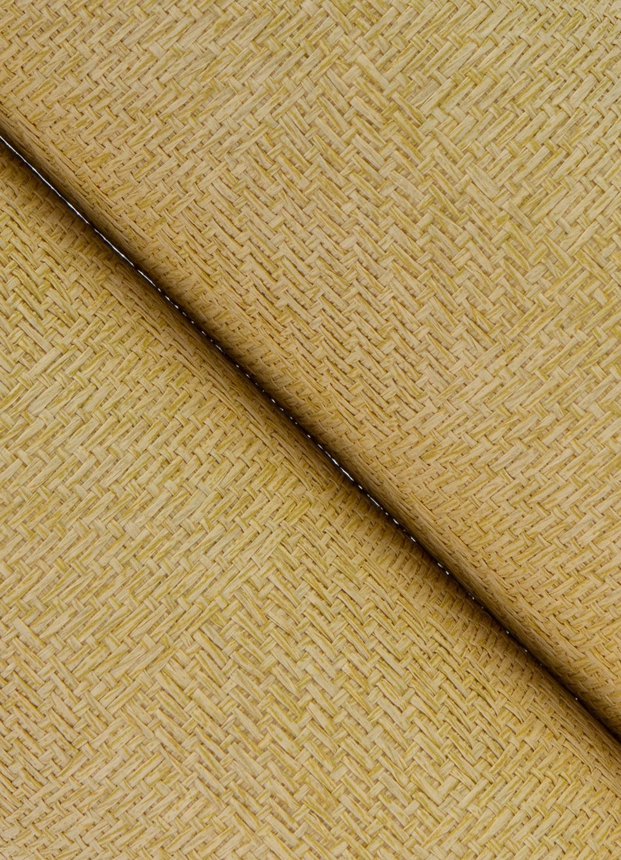 Huiqing Khaki Geometric Weave Wallpaper with Modern Paper Weave Grasscloth Texture - A-Street Prints 2923-88072