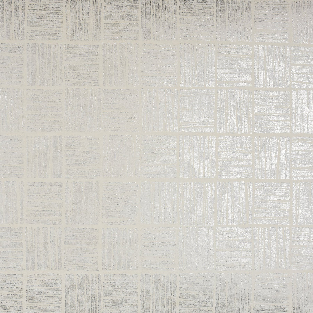 Glint Cream Distressed Geometric Wallpaper with Metallic Abstract Glam Style - Brewster 2927-10502