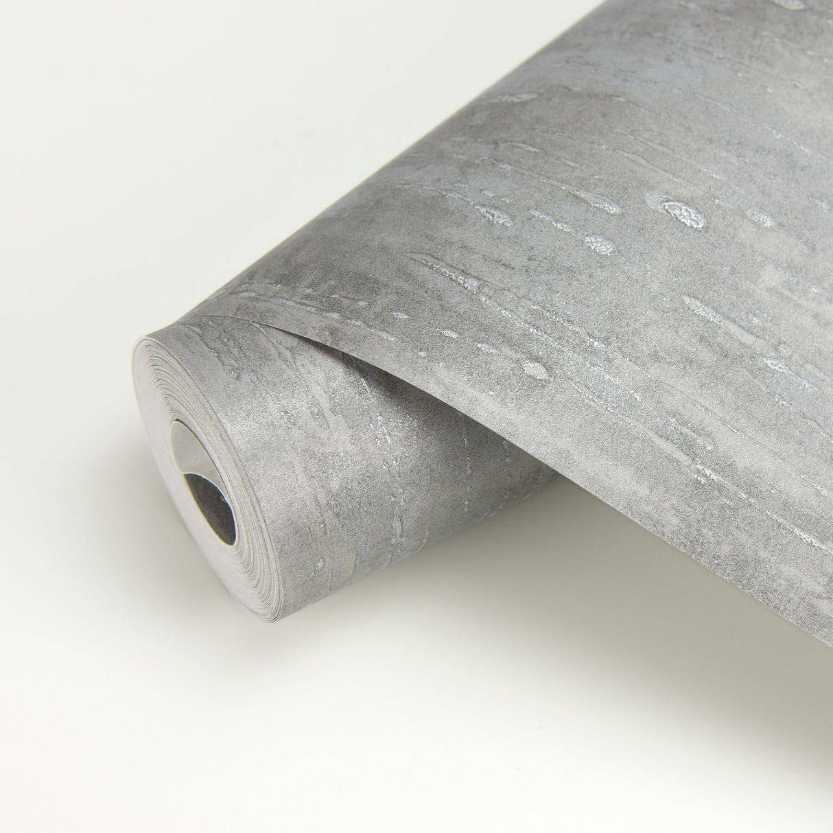 Ara Pewter Distressed Texture Wallpaper with Abstract Modern Texture Pattern - Brewster 2927-13002