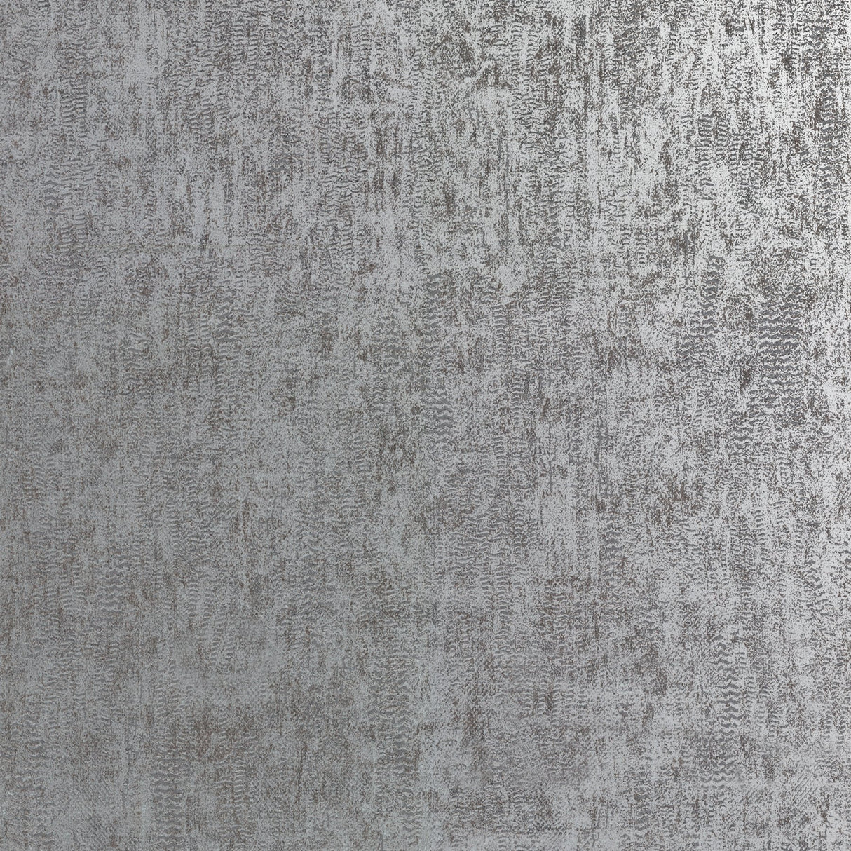 Luster Silver Distressed Texture Wallpaper with Metallic Abstract Modern Pattern - Brewster 2927-20301