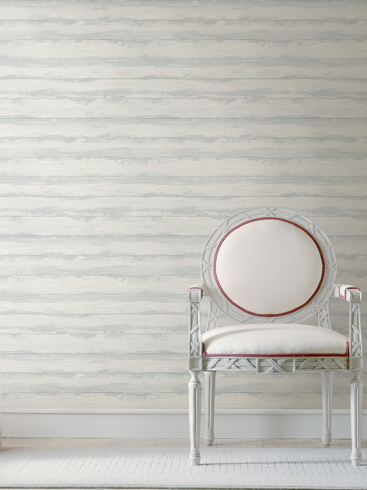 Truro Grey Weathered Shiplap Wallpaper with Coastal Graphics Wood Look - A-Street Prints 2927-81400
