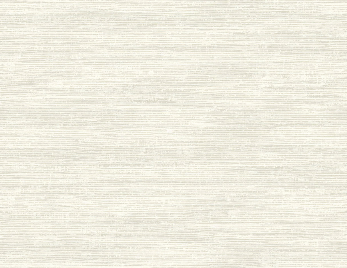 Tiverton Bone Faux Grasscloth Wallpaper with Coastal Graphics Pattern - Brewster 2927-81705