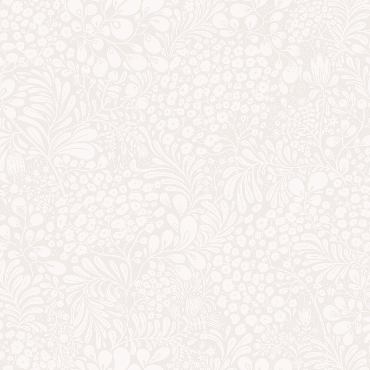 Siv Light Grey Botanical Wallpaper with Scandinavian Non Woven Paste-the-Wall Design - A-Street Prints 2932-65132