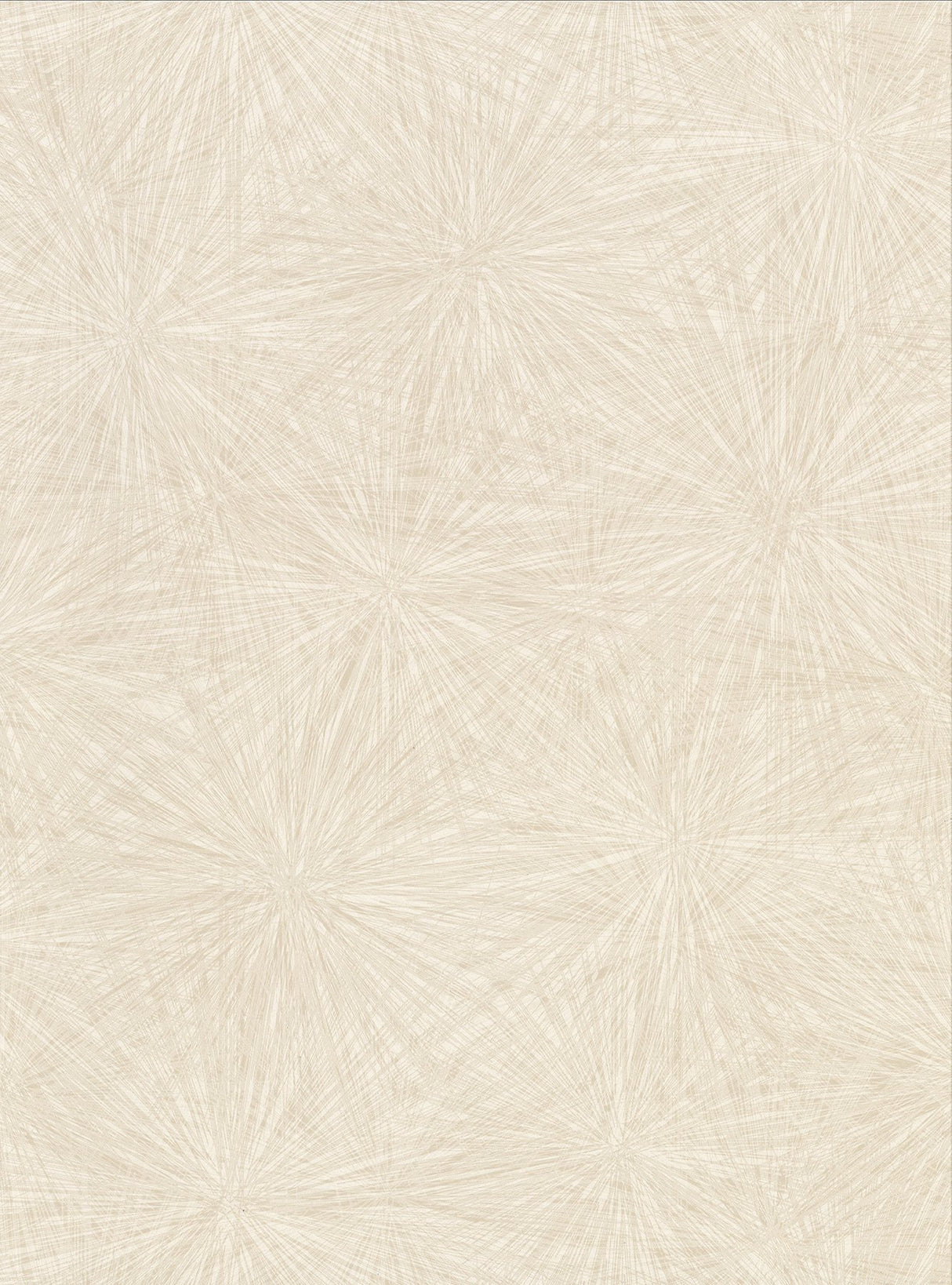 Majestic Champagne Starburst Wallpaper with Modern Abstract Pattern - Warner 2945-1121