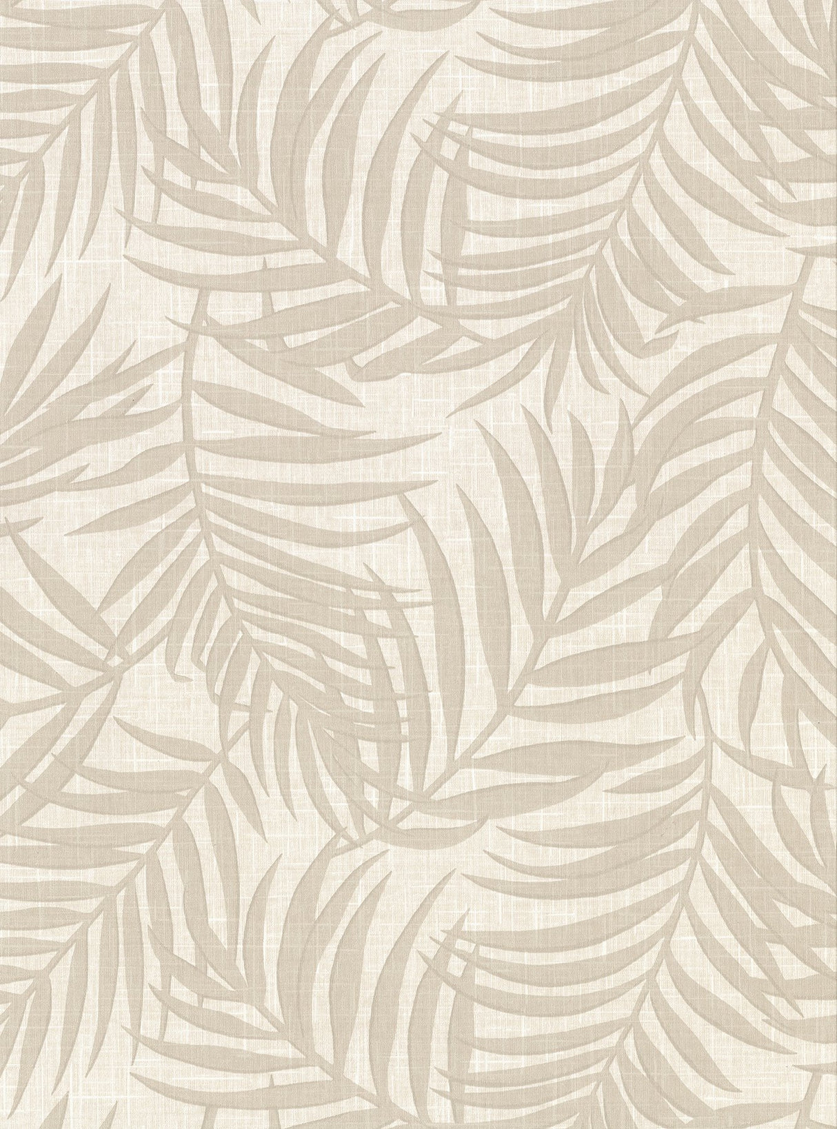 Lanai Mint Fronds Textured Wallpaper with Tropical Botanical Pattern - Warner 2945-1135