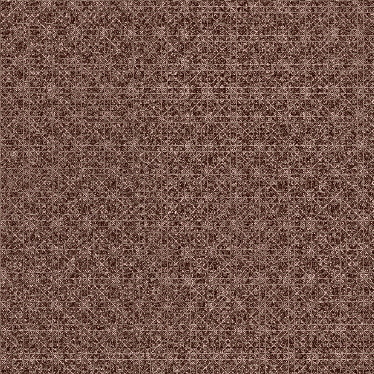 Acute Maroon Geometric Wallpaper with Textured Abstract Geometric Pattern - Warner 2945-1149