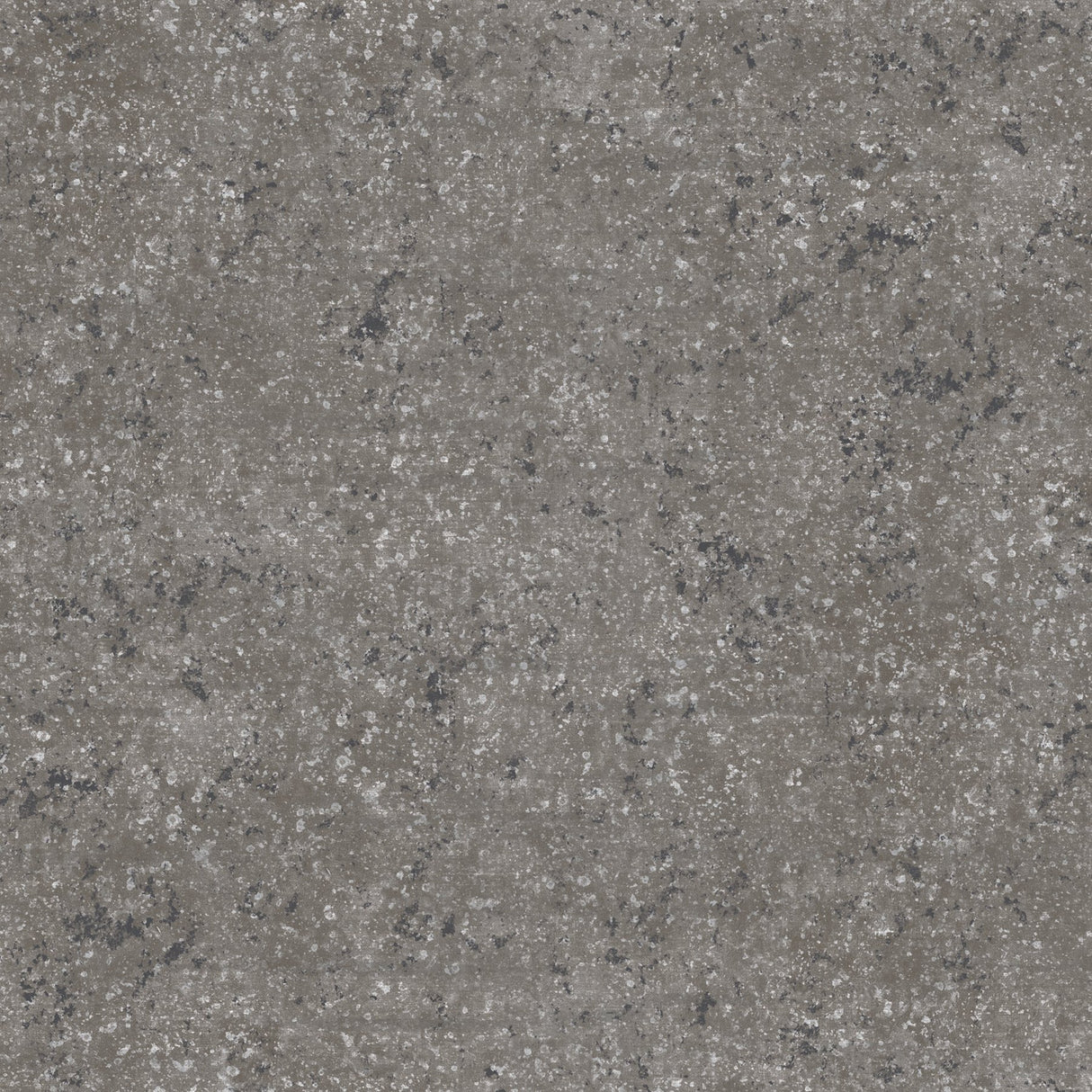 Travertine Dark Grey Patina Texture Wallpaper with Distressed Textures Motif - Warner 2945-2770