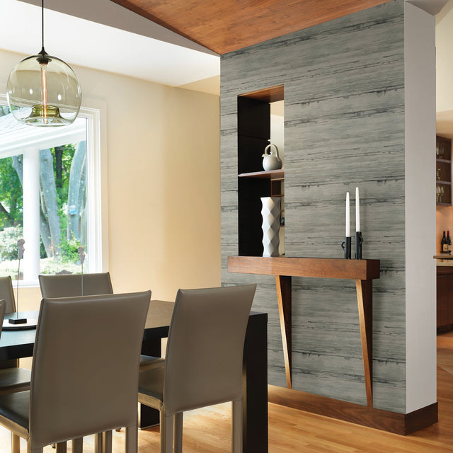 Sandhurst Grey Abstract Stripe Wallpaper with Modern Abstract Stripe Pattern - A-Street Prints 2949-60900