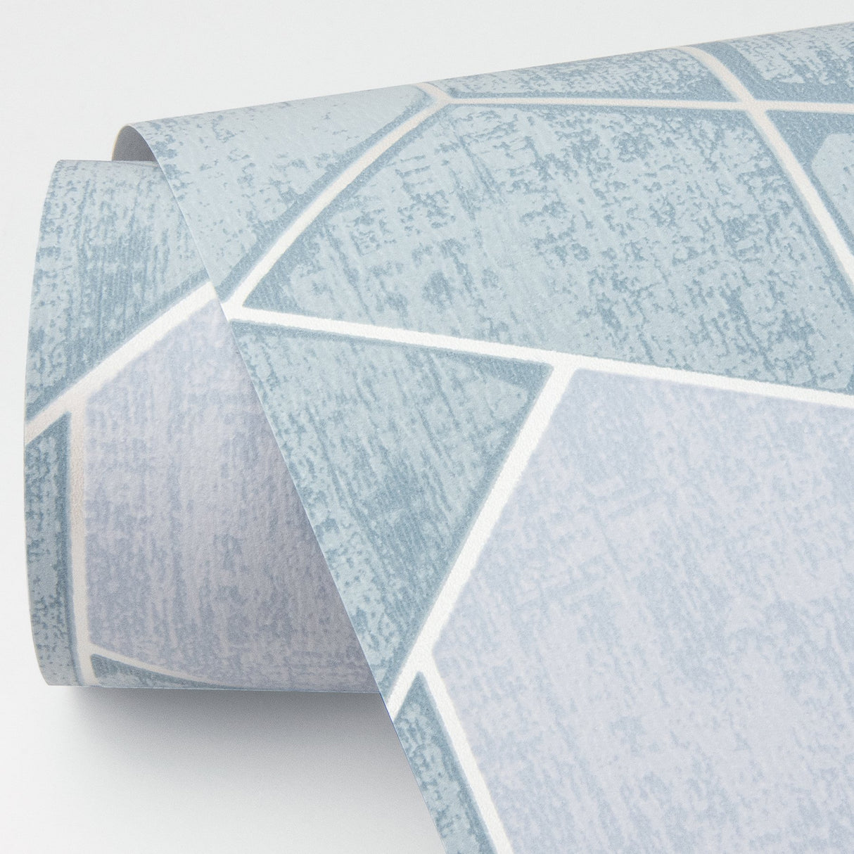 Granada Aqua Geometric Wallpaper with Modern Geometric Pattern, Textured Non Woven Unpasted - Brewster 2964-25904