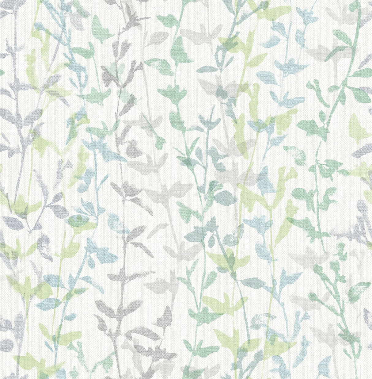 Thea Green Floral Trail Wallpaper with Textured Non Woven Botanical Trails - A-Street Prints 2964-25937