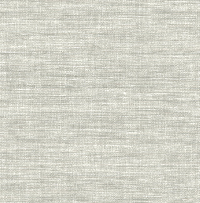 Exhale Grey Woven Texture Wallpaper with Raised Ink Fabric & Woven Texture - A-Street Prints 2969-25851