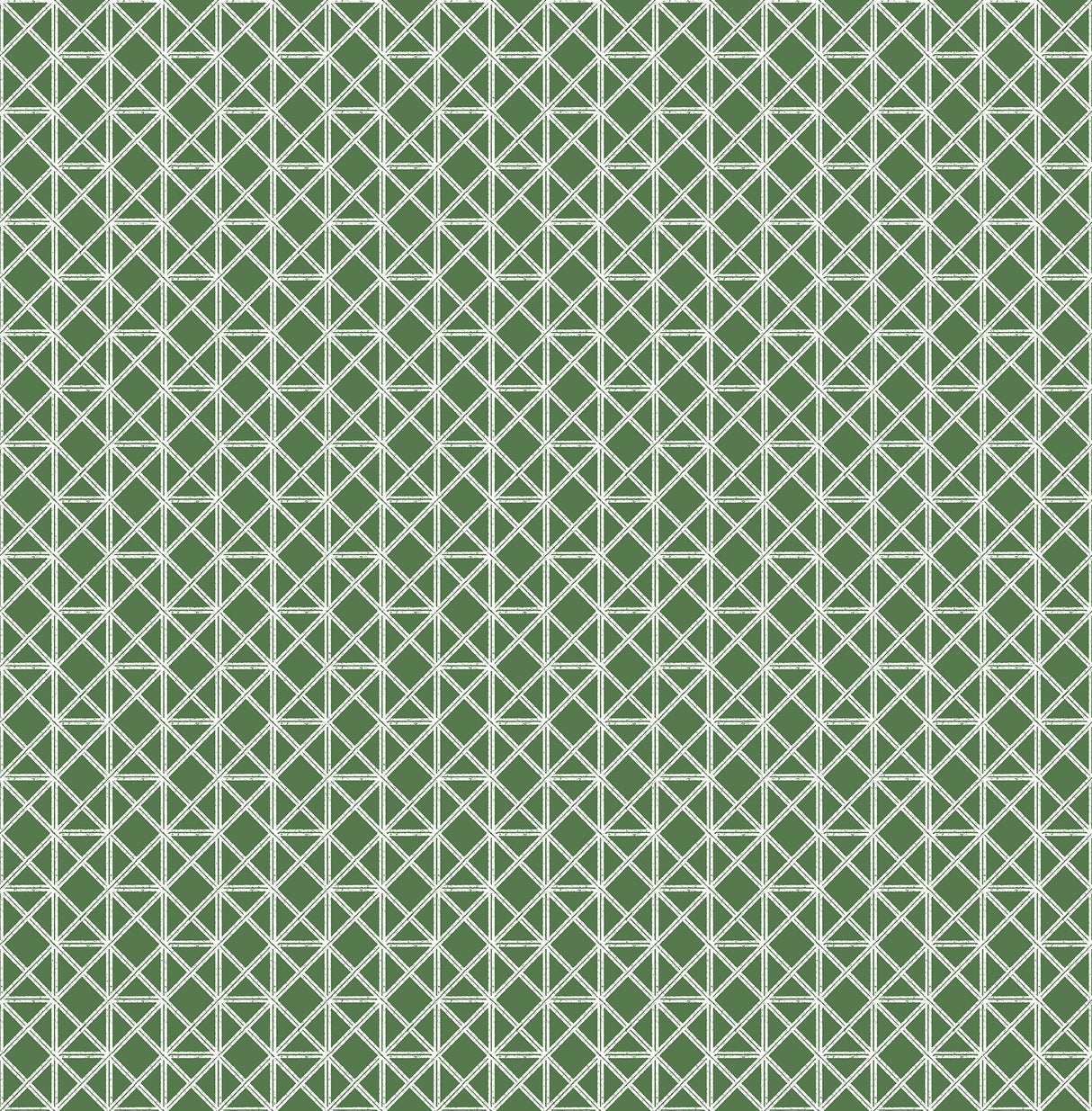 Lisbeth Green Geometric Lattice Wallpaper with Coastal Graphic Trellis - A-Street Prints 2969-26001
