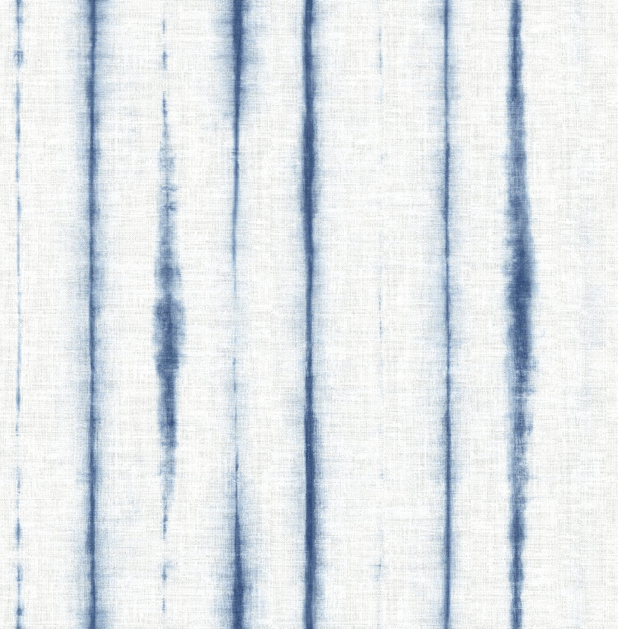 Orleans Blue Shibori Faux Linen Wallpaper with Bohemian Abstract Fabric & Woven Texture - A-Street Prints 2969-26049