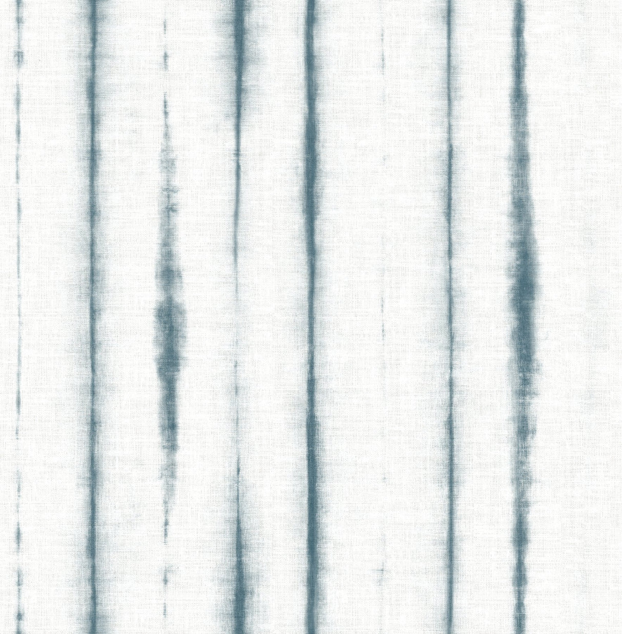 Orleans Teal Shibori Faux Linen Wallpaper with Abstract Bohemian Fabric Texture - A-Street Prints 2969-26052