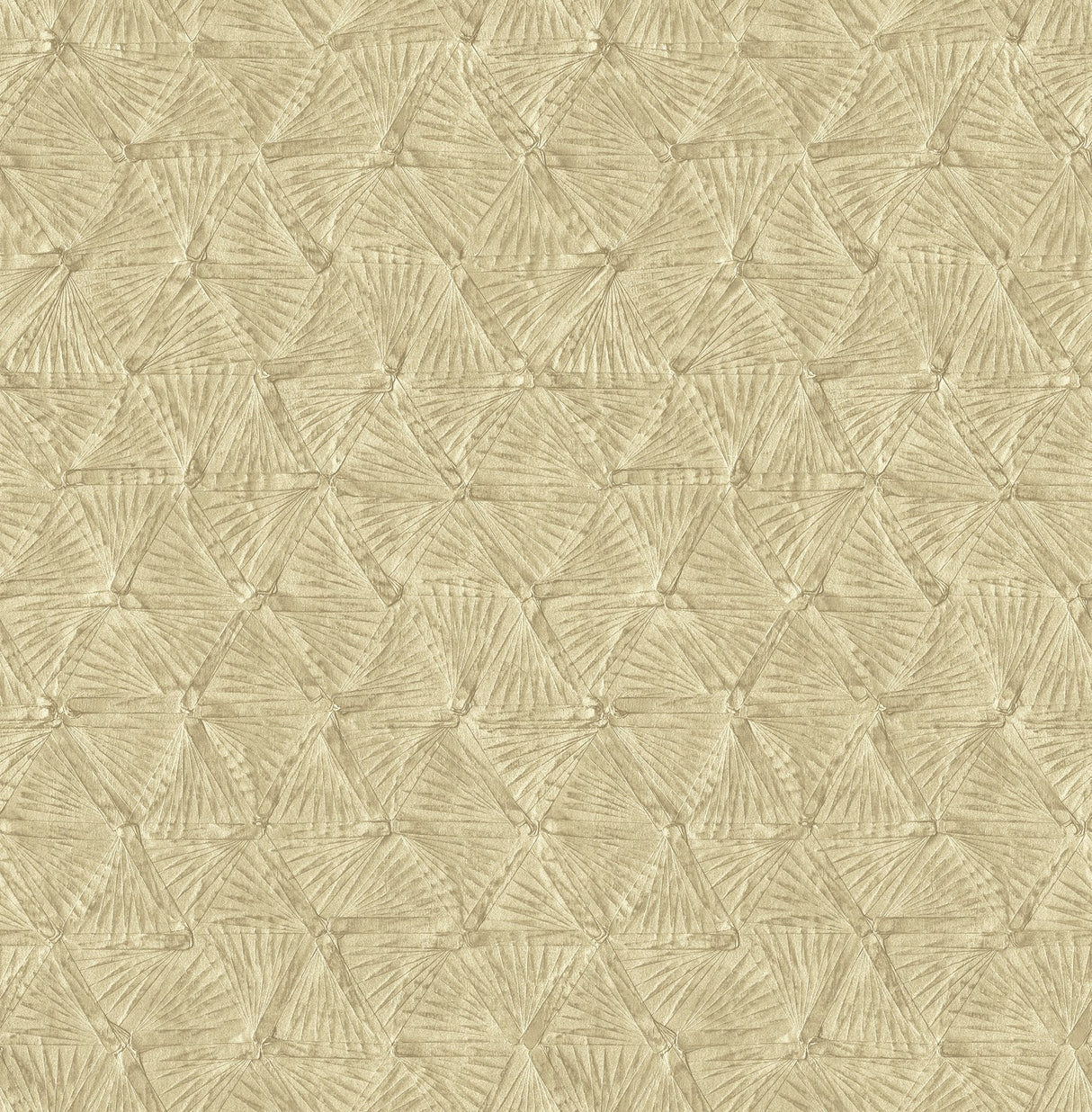 Wright Gold Textured Triangle Wallpaper with Metallic Raised Ink Geometric Pattern - A-Street Prints 2970-26119