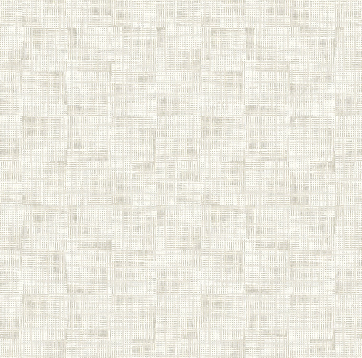 Ting Cream Abstract Woven Wallpaper with Modern Geometric Woven Texture - A-Street Prints 2971-86161