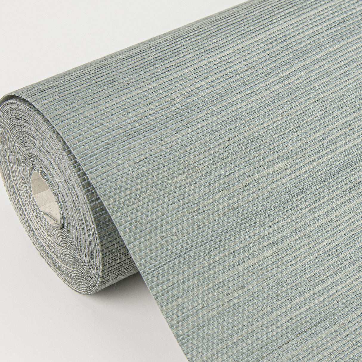 Zhejiang Aquamarine Sisal Grasscloth Wallpaper with Distressed Textures Modern Style - A-Street Prints 2972-80014