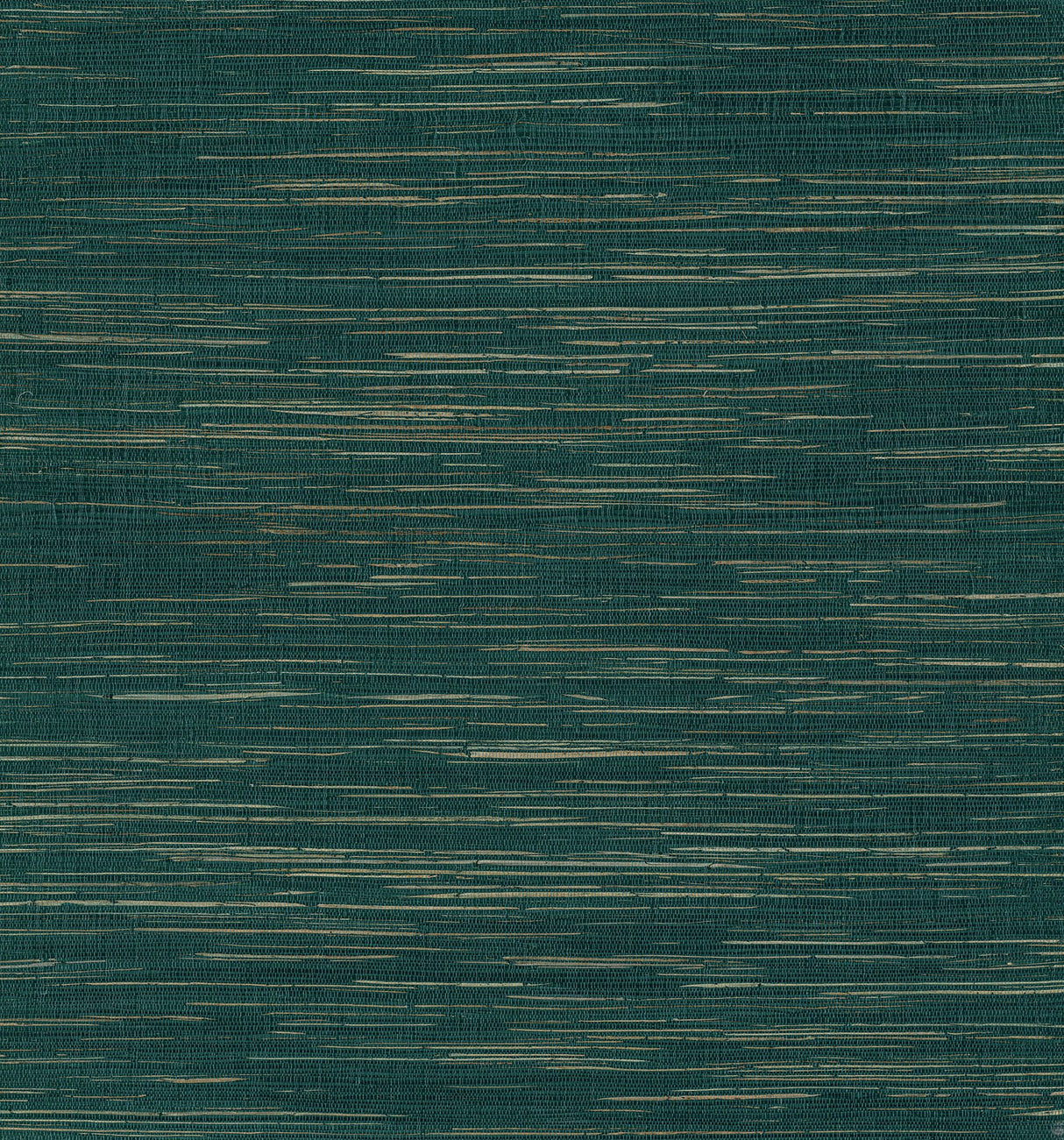 Kira Teal Hemp Grasscloth Wallpaper with Distressed Textures Modern Graphic Weave - Brewster 2972-86126